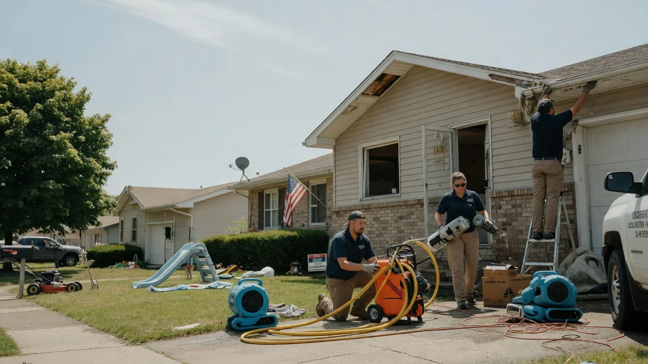 Water Damage Restoration in Powderly, KY near me